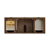 Amberly 60" Single Vanity Cabinet, Mid-Century Walnut