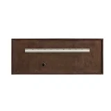 Amberly 60" Single Vanity, Mid-Century Walnut w/ 3 CM White Zeus Top