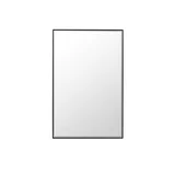 Rohe 26" Rectangular Mirror, Matte Black