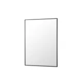 Rohe 30" Rectangular Mirror, Matte Black