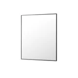 Rohe 36" Rectangular Mirror, Matte Black