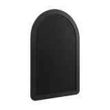 Rohe 24" Arched Mirror, Matte Black