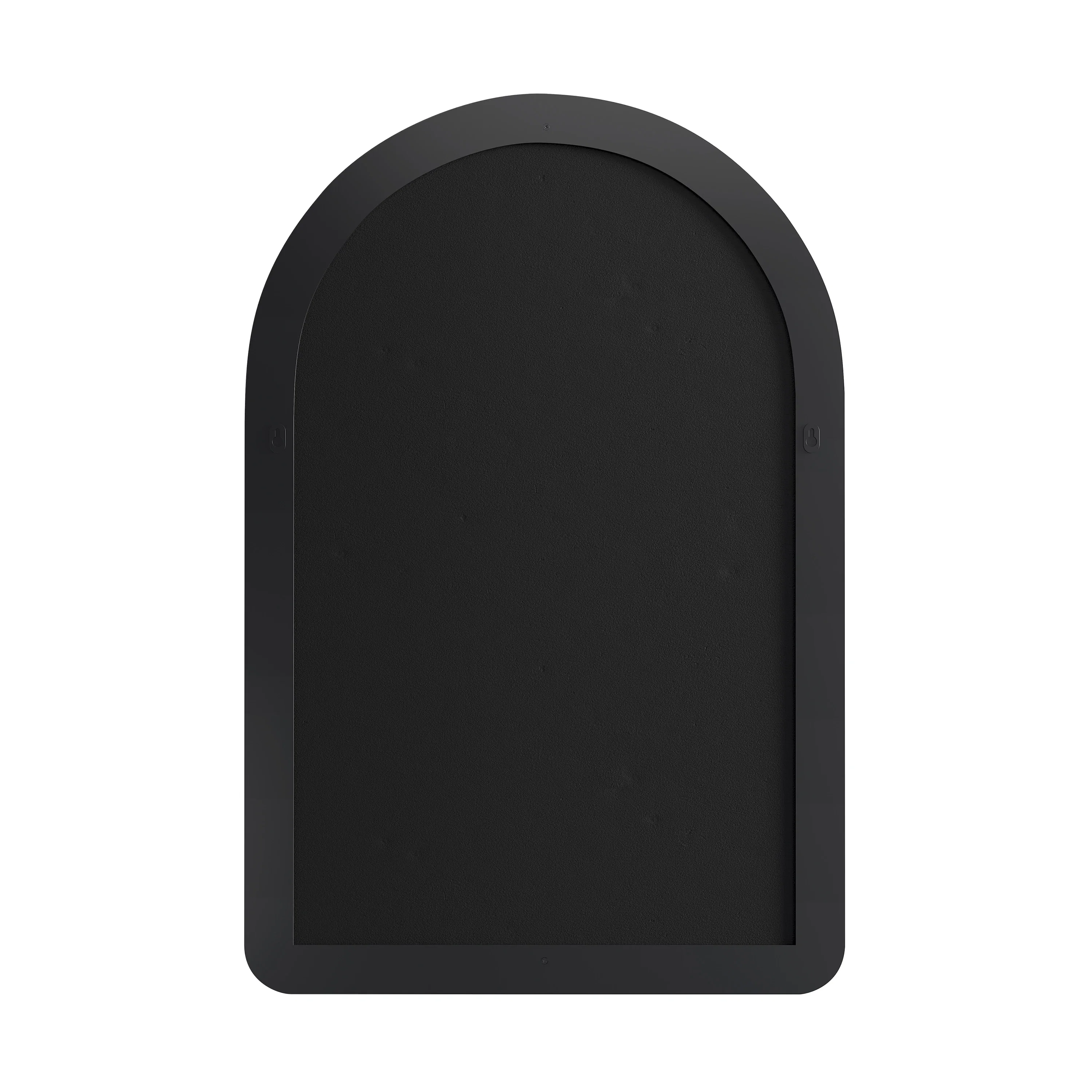 Rohe 24" Arched Mirror, Matte Black
