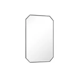 Rohe 24" Octagonal Mirror, Satin Nickel