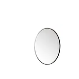 Rohe 30" Round Mirror, Champagne Brass