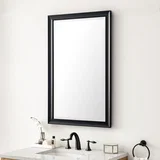 Glenbrooke 26" Mirror, Black Onyx