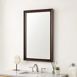 Glenbrooke 26" Mirror, Burnished Mahogany