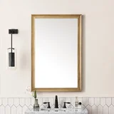 Glenbrooke 26" Mirror, Light Natural Oak
