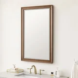 Glenbrooke 26" Mirror, Whitewashed Walnut