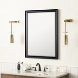 Glenbrooke 30" Mirror, Black Onyx