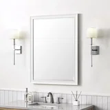 Glenbrooke 30" Mirror, Bright White