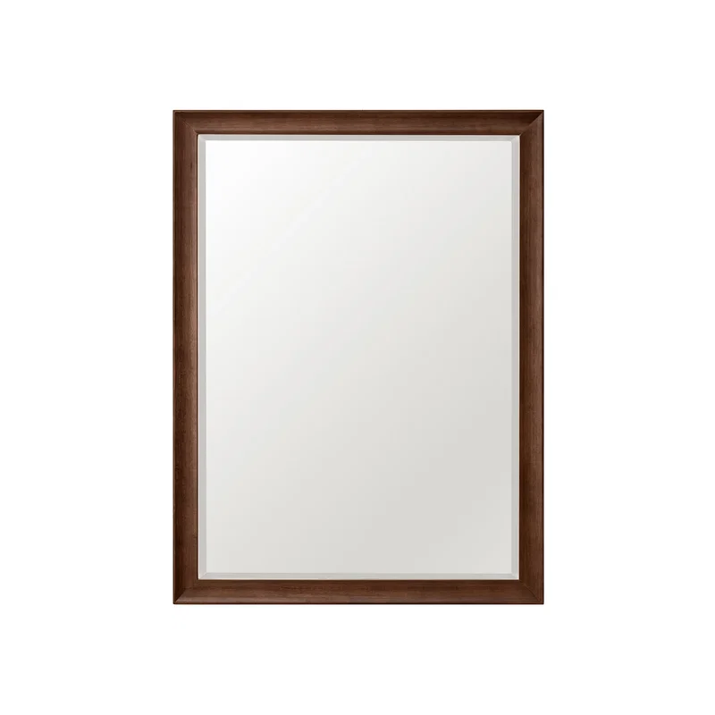 Glenbrooke 30" Mirror, Mid-Century Walnut