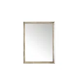 Glenbrooke 30" Mirror, Whitewashed Oak