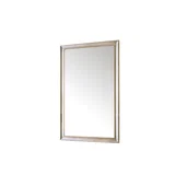 Glenbrooke 30" Mirror, Whitewashed Oak