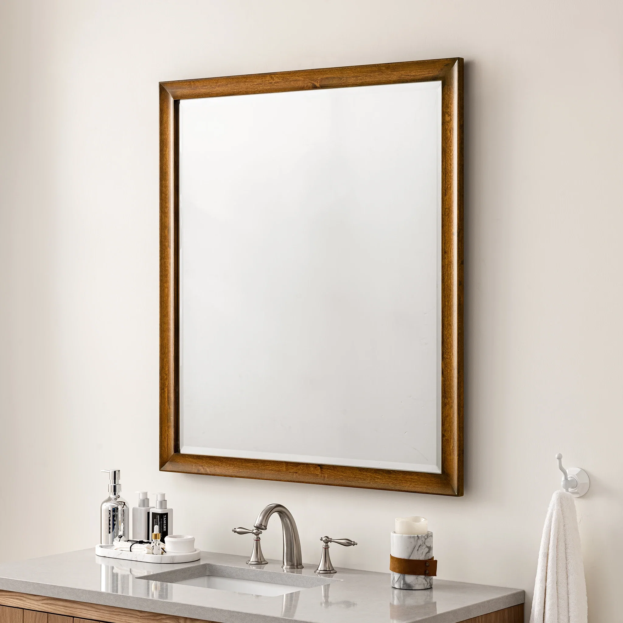 Glenbrooke 36" Mirror, Country Oak