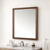 Glenbrooke 36" Mirror, Mid-Century Walnut
