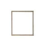 Glenbrooke 36" Mirror, Whitewashed Oak