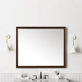 Glenbrooke 48" Mirror, Burnished Mahogany