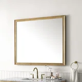 Glenbrooke 48" Mirror, Light Natural Oak