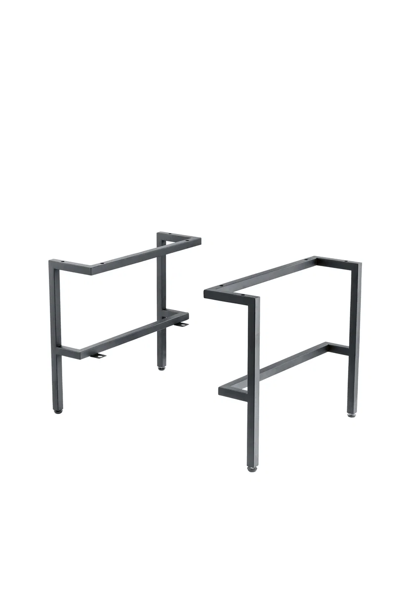 Milan 18.1" Depth Stainless Steel Base(Tall), Matte black
