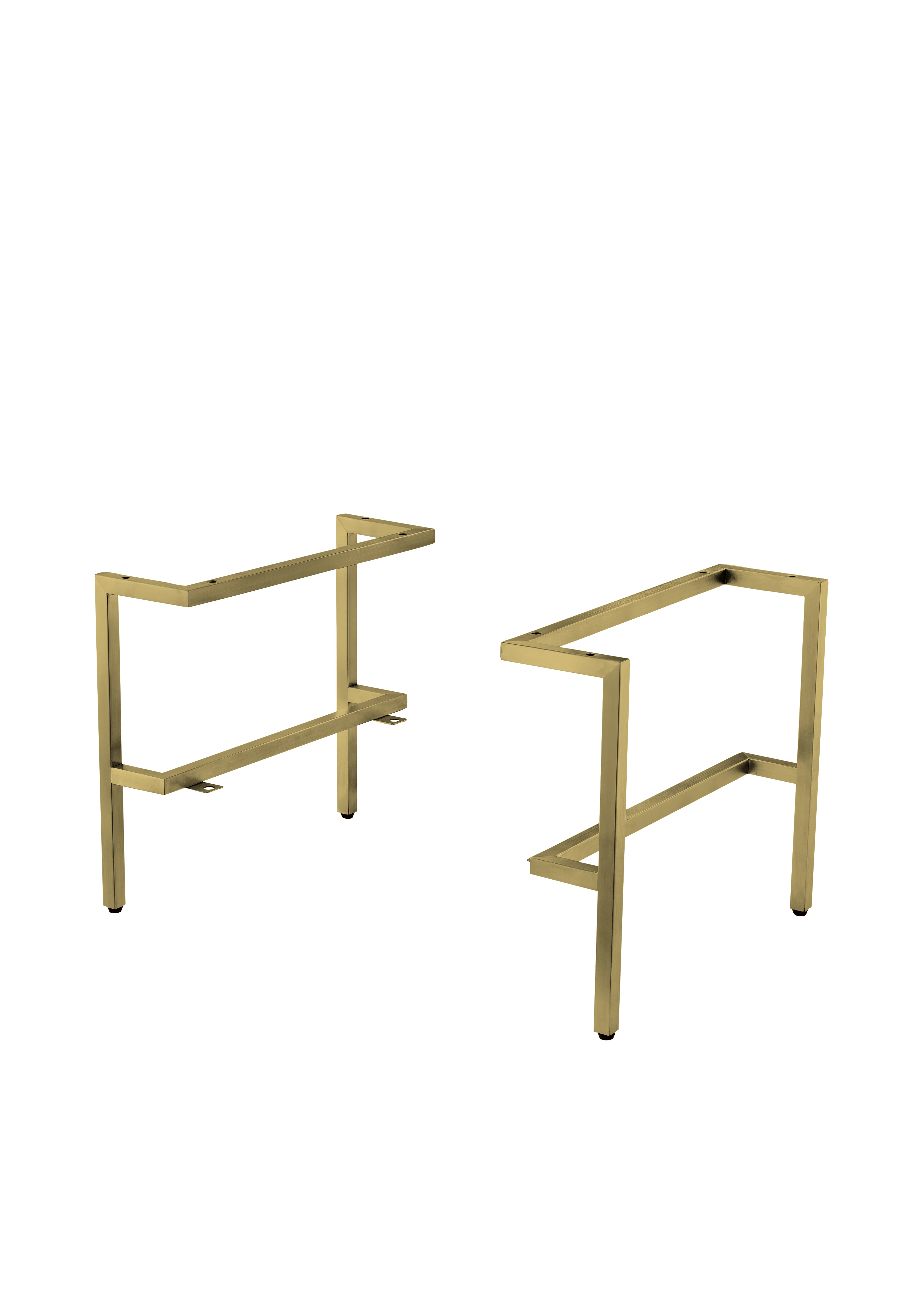 Mantova 18.1" Depth Stainless Steel Base, Champagne Brass