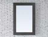 Metropolitan 30" Mirror, Silver Oak