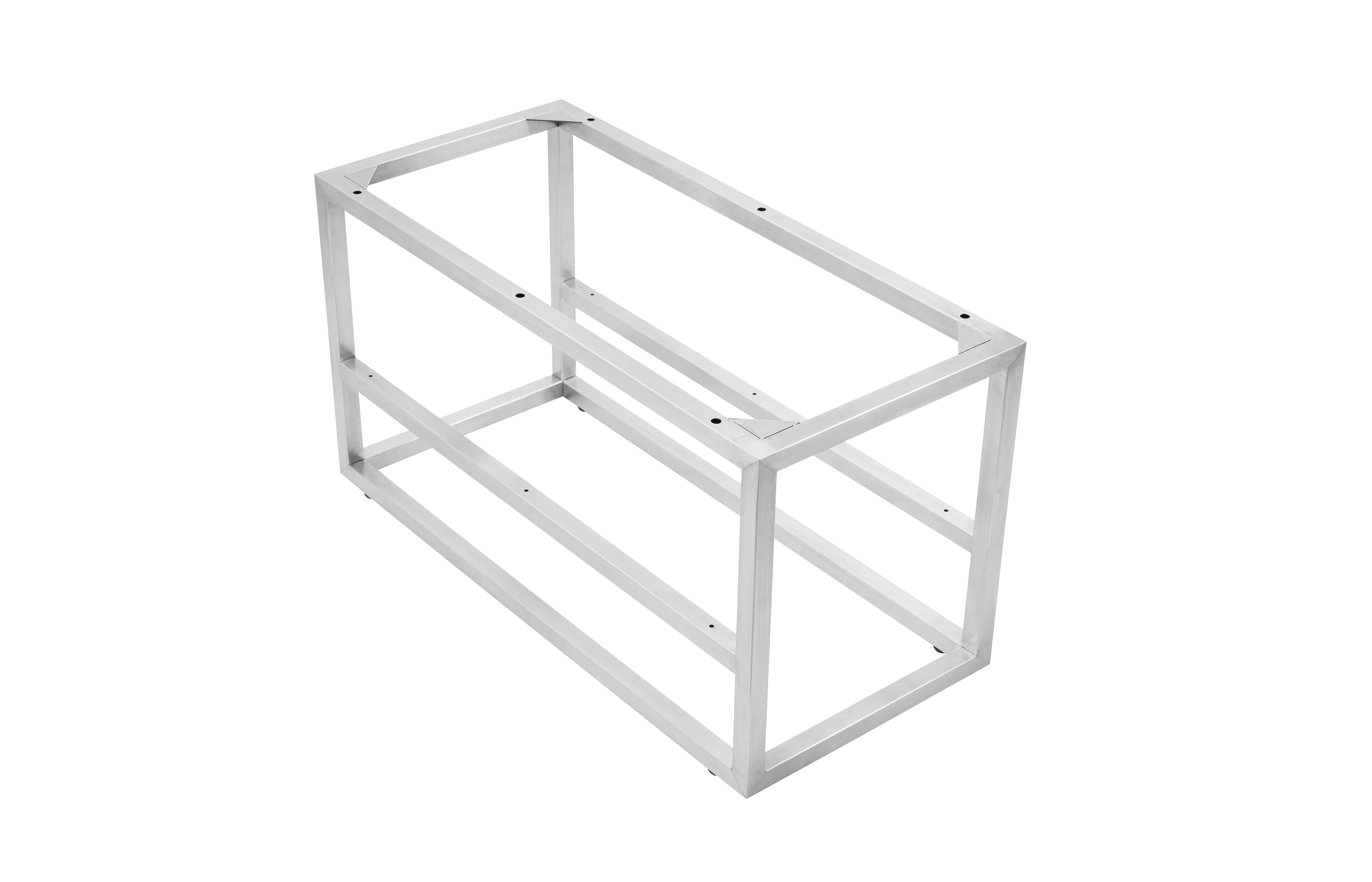 Columbia 31.5" Stainless Steel Base, Brushed Nickel