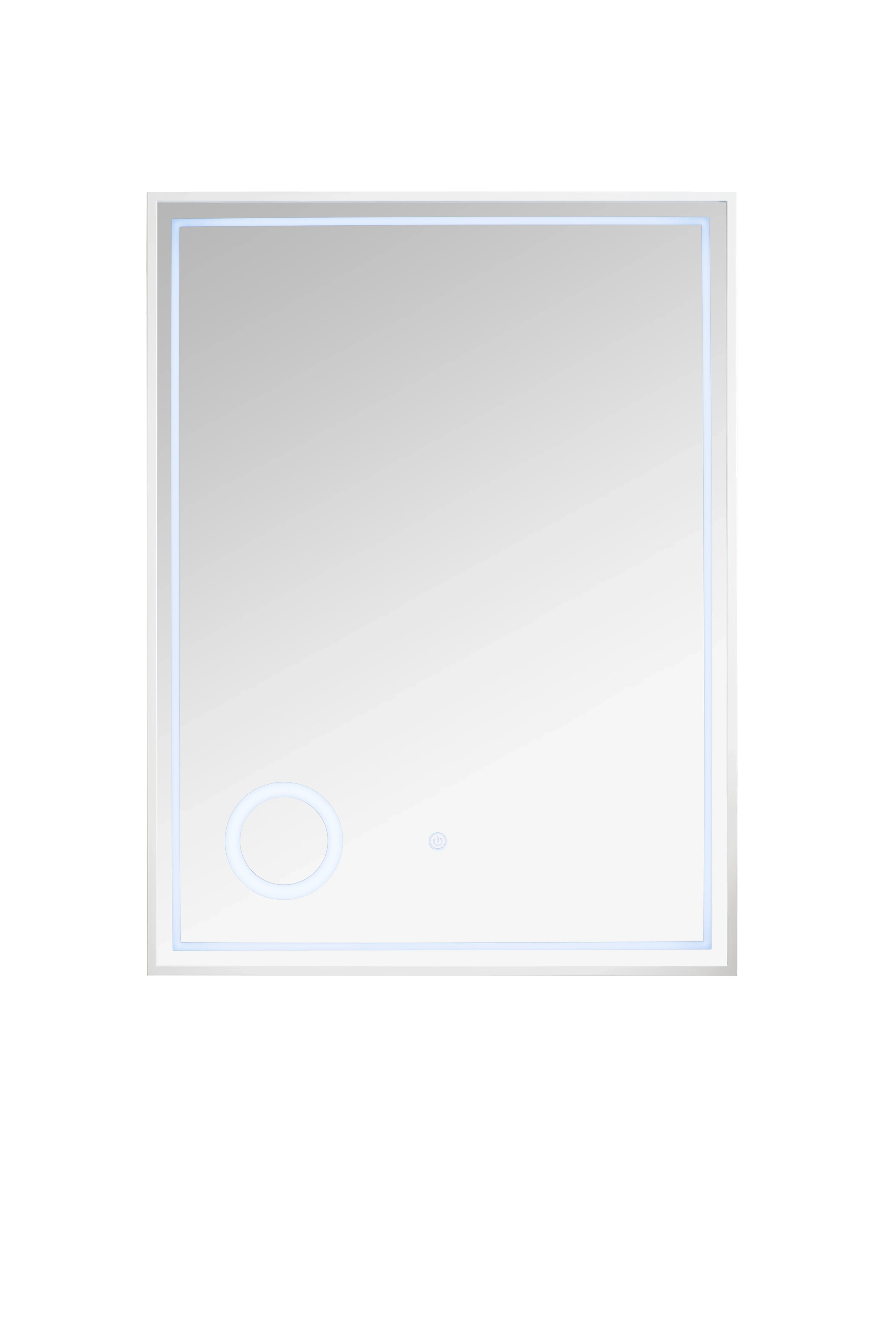 Tampa 23.6" Mirror, Glossy White