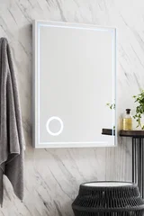 Tampa 23.6" Mirror, Glossy White