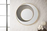 Cosmos 35.4" Mirror, Radiant Gold and Onyx
