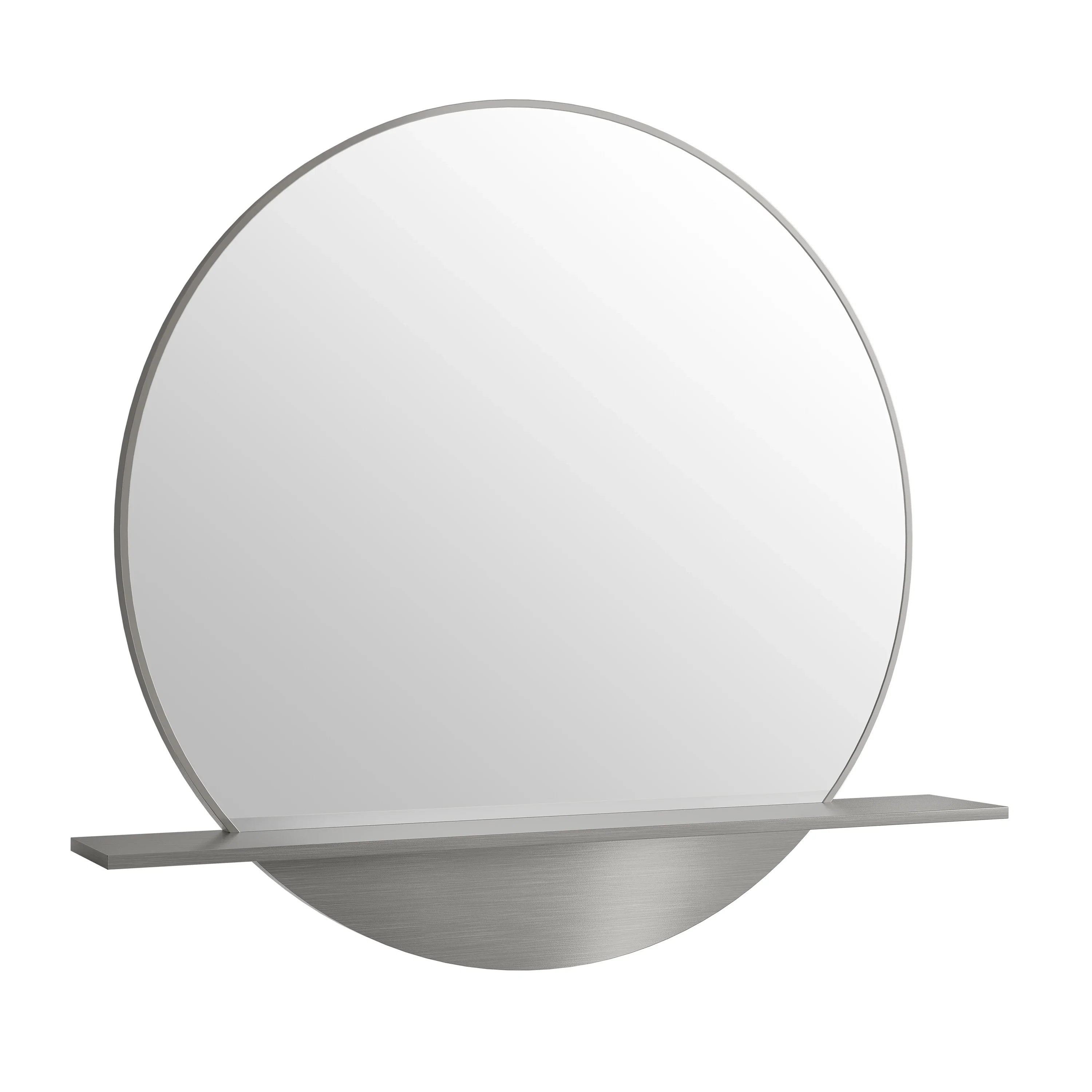 Platform 24" Mirror, Brushed Nickel