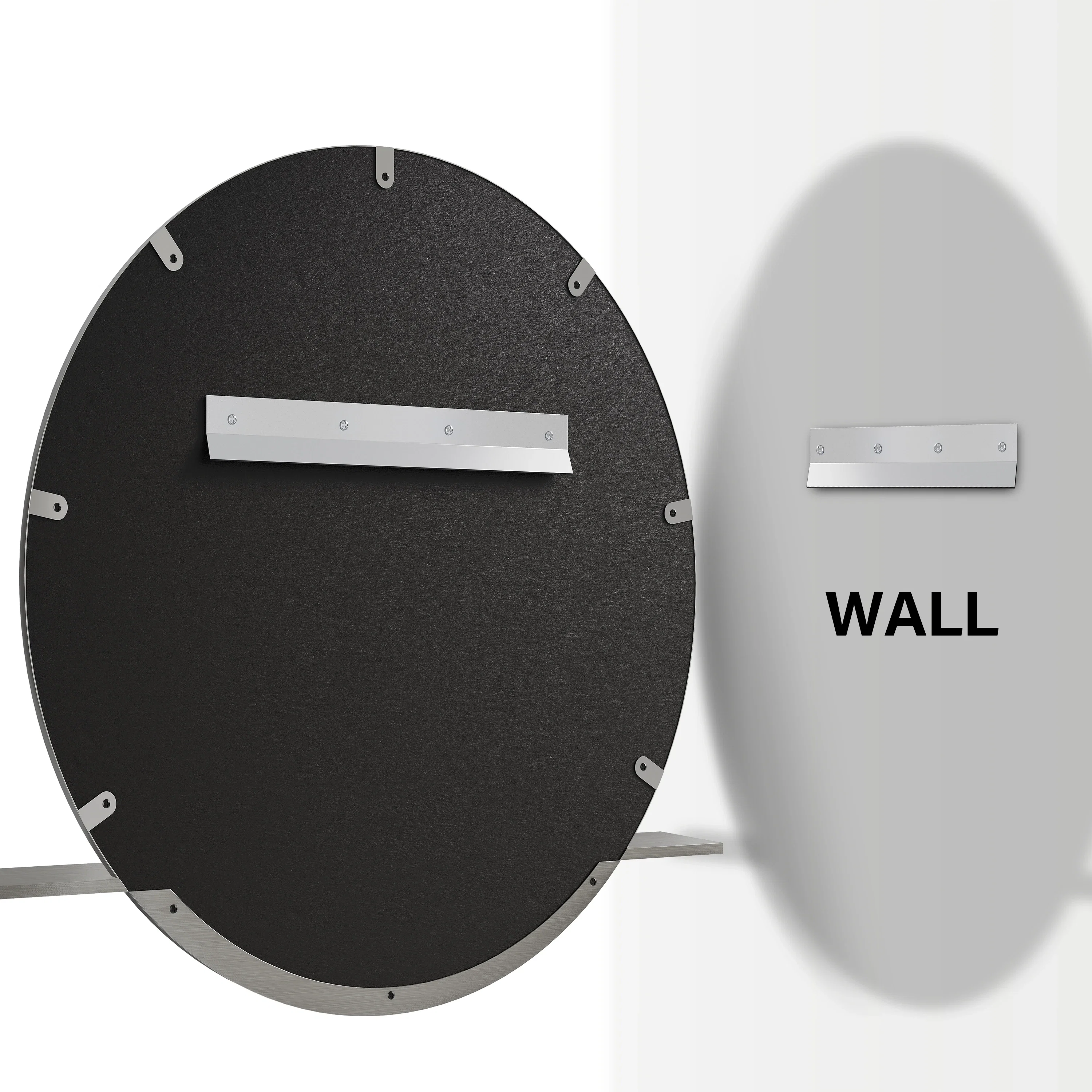 Platform 24" Mirror, Brushed Nickel