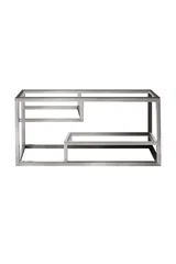 36" Cabinet base for Columbia Cabinets, Satin Nickel