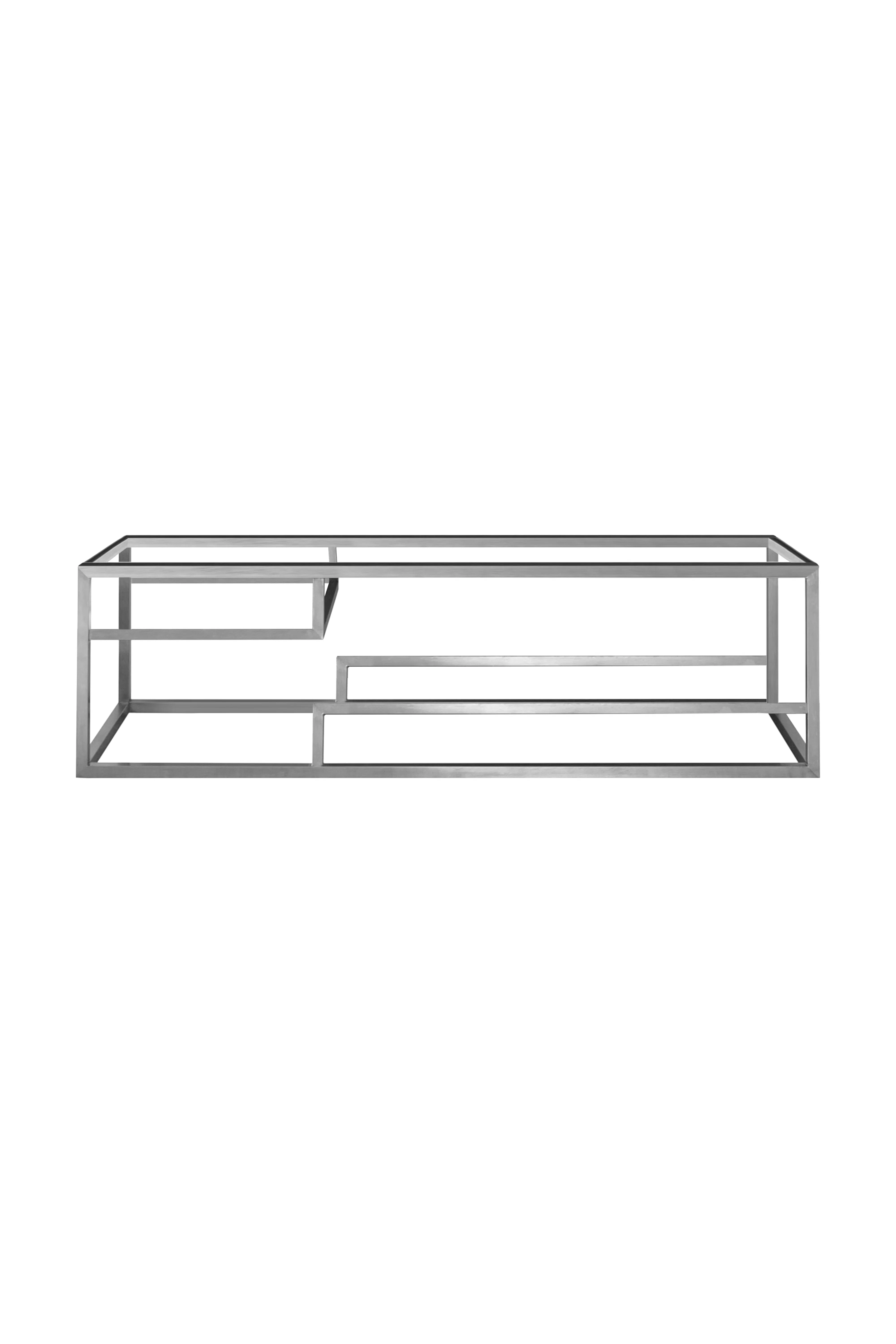 59" Cabinet base for Columbia Cabinets, Satin Nickel