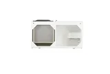 Columbia 36" Single Vanity Cabinet, Glossy White, No Hardware