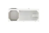 Columbia 48" Single Vanity Cabinet, Glossy White, No Hardware