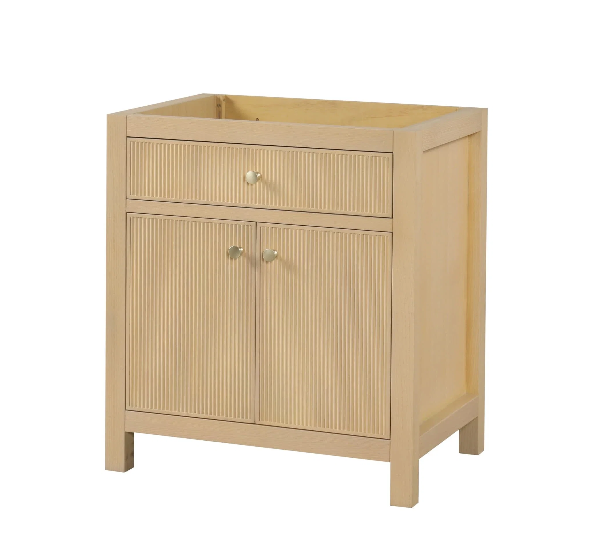 Bristol 30 inch bathroom vanity in Natural White Ash, product view