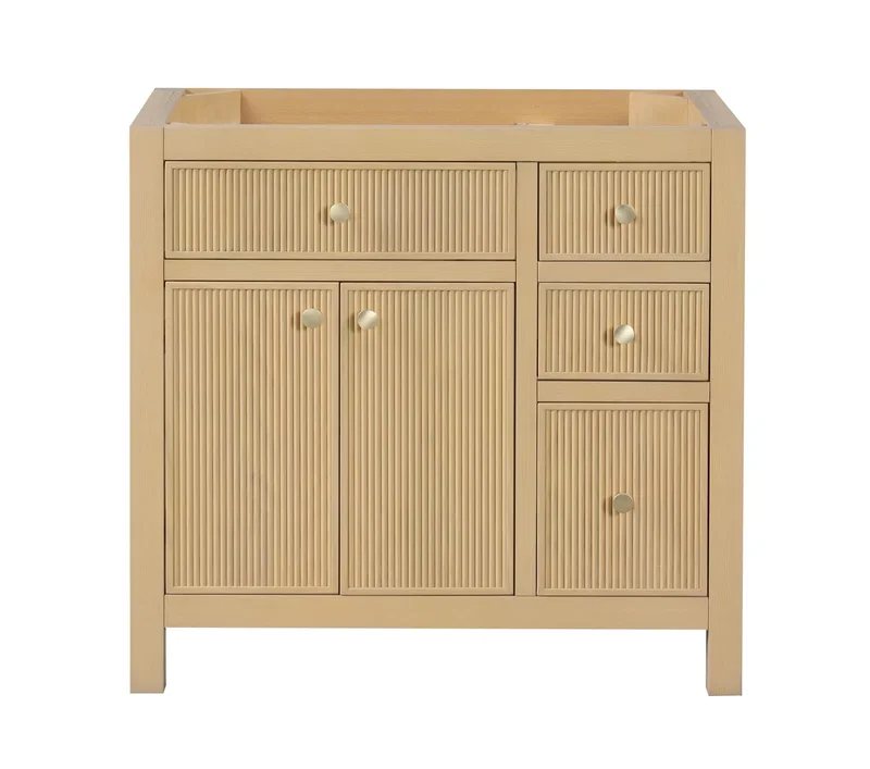 Bristol 35.5" Bathroom Vanity in Natural White Ash