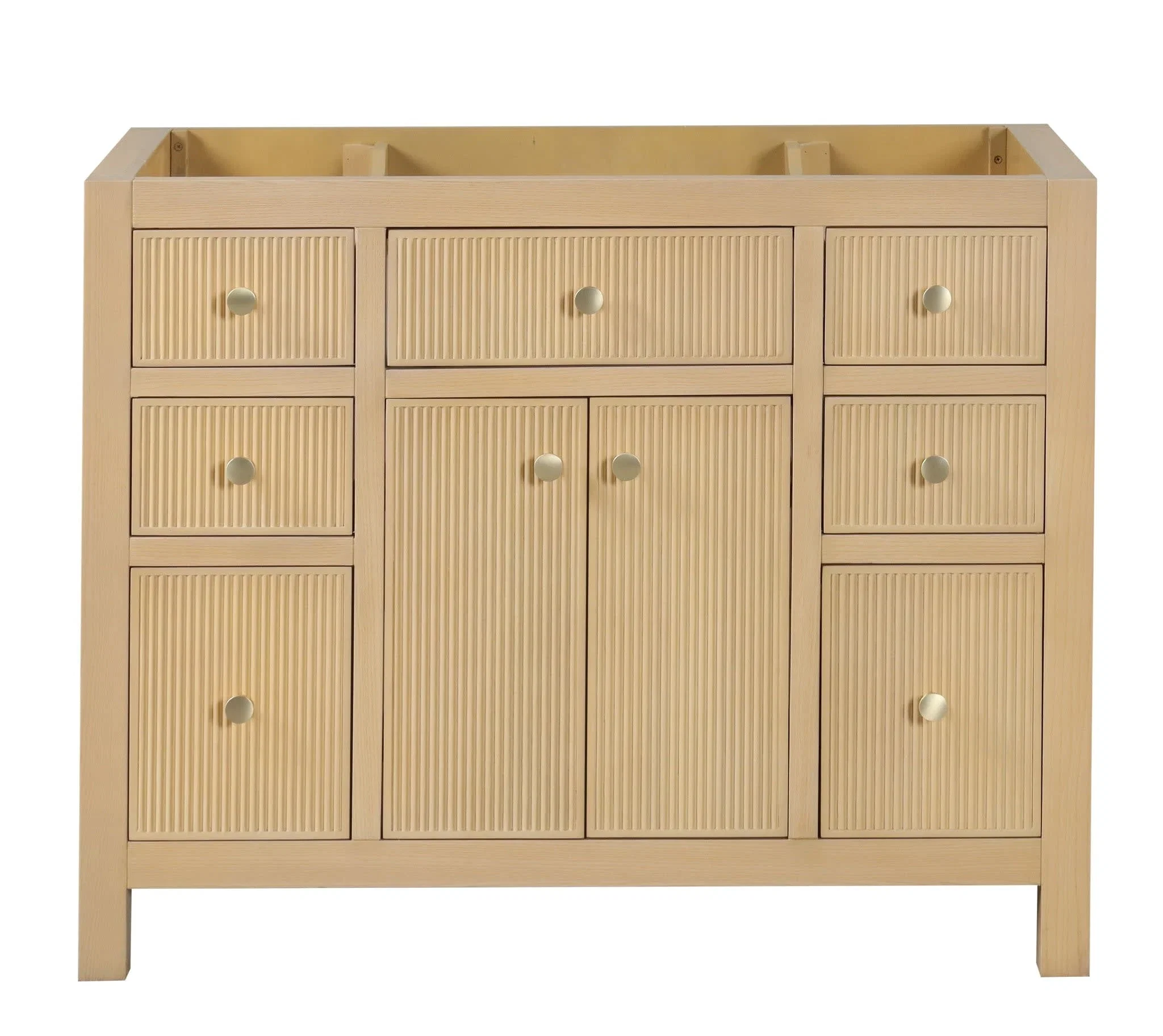 Bristol 42 inch bathroom vanity in Natural White Ash, product view
