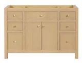 Bristol 48 inch bathroom vanity in Natural White Ash, product view