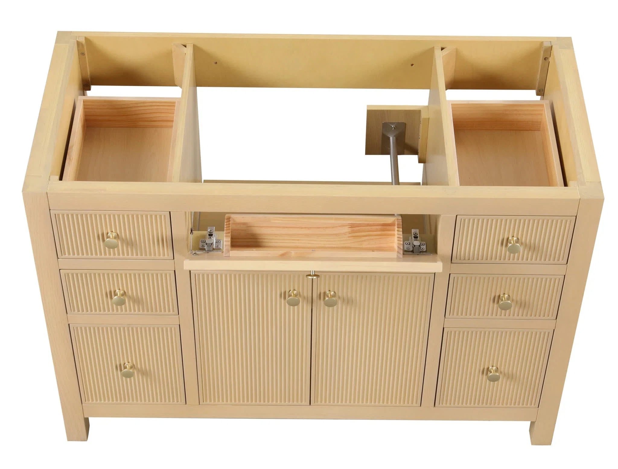 Bristol 48 inch bathroom vanity in Natural White Ash, product view