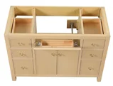 Bristol 48 inch bathroom vanity in Natural White Ash, product view