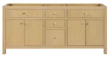 Bristol 72 inch bathroom vanity in Natural White Ash, product view