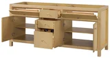 Bristol 72 inch bathroom vanity in Natural White Ash, product view