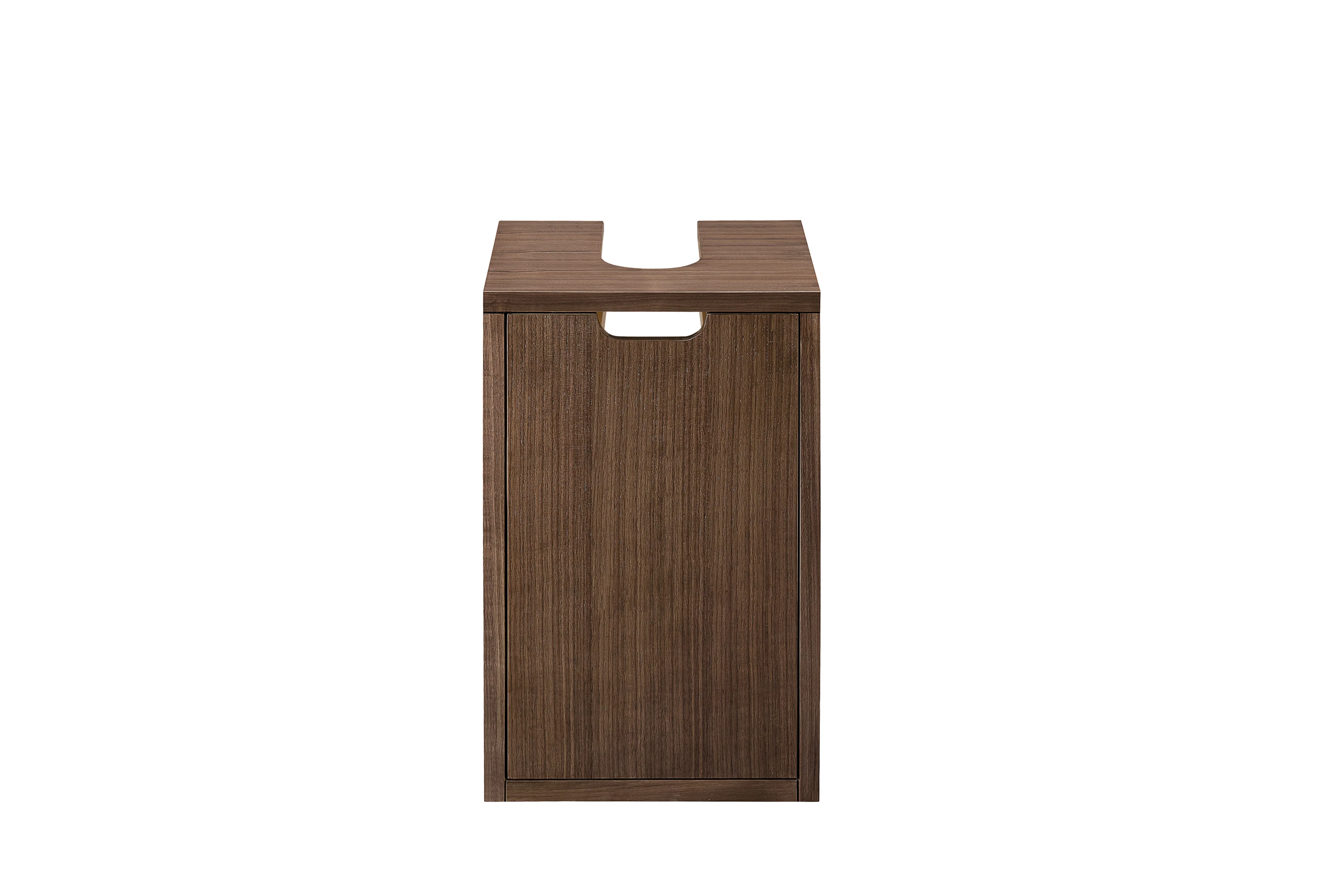 Boston 19" Storage Cabinet, Mid Century Walnut