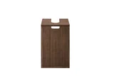 Boston 19" Storage Cabinet, Mid Century Walnut