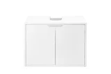 Boston 25" Storage Cabinet, Glossy White