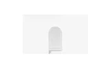 Boston 25" Storage Cabinet, Glossy White