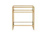 Boston 31.5" Single Console, Radiant Gold