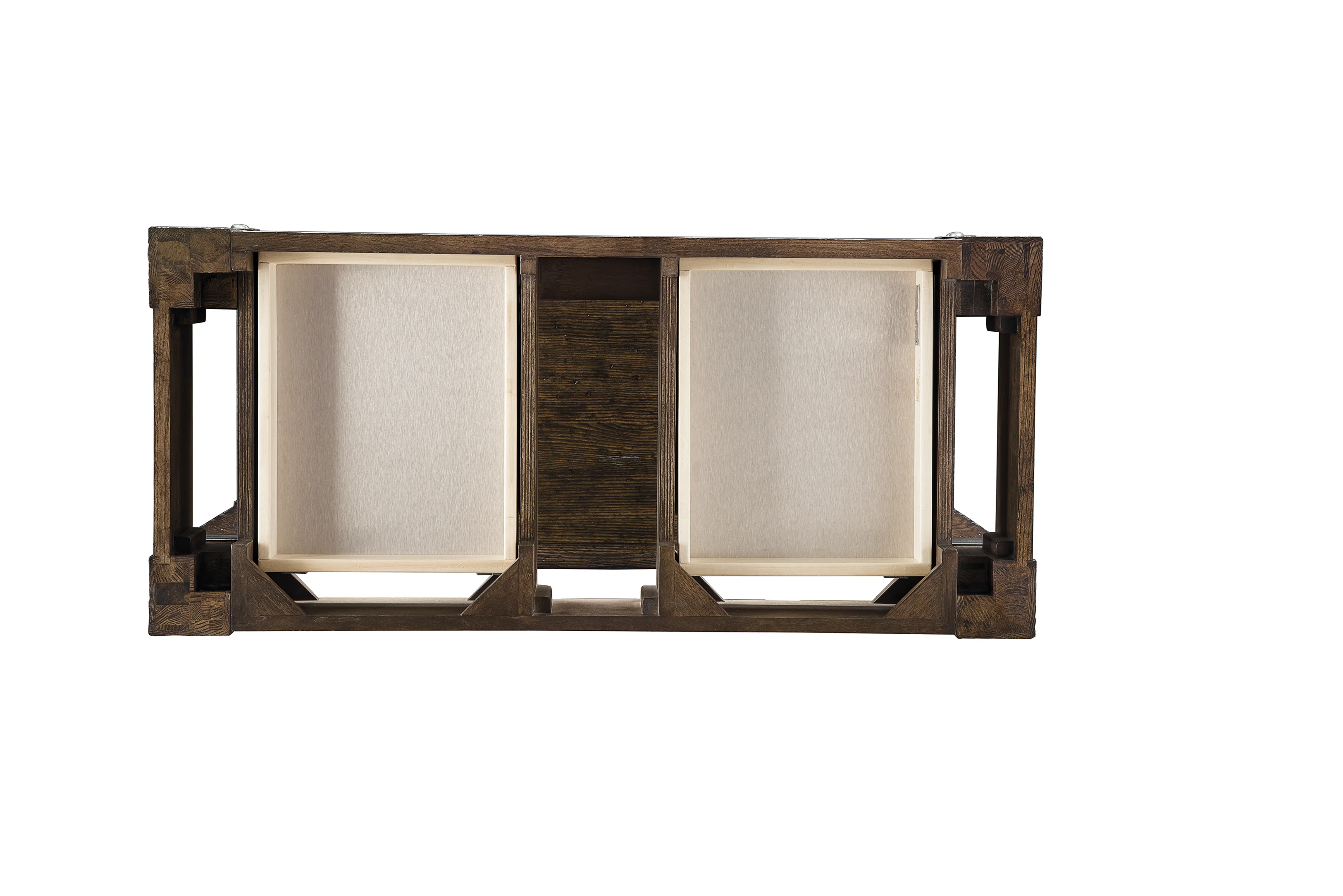 Brooklyn 39.5" Single Console, Rustic Ash